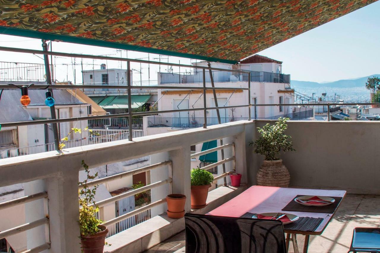5Th Floor Apartment With Balcony أثينا المظهر الخارجي الصورة