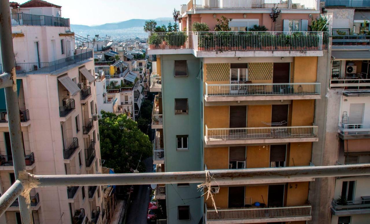 5Th Floor Apartment With Balcony أثينا المظهر الخارجي الصورة